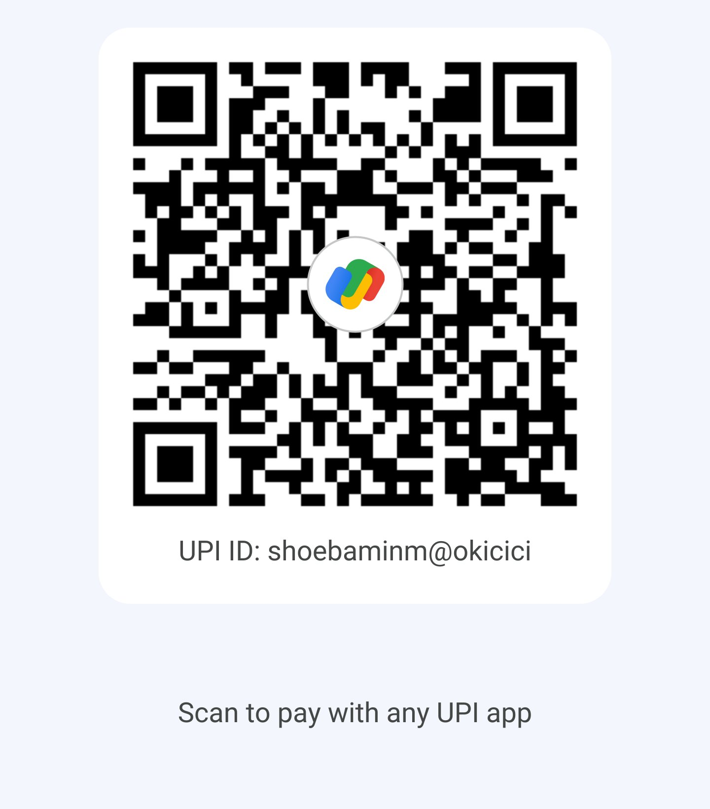 UPI QR Code